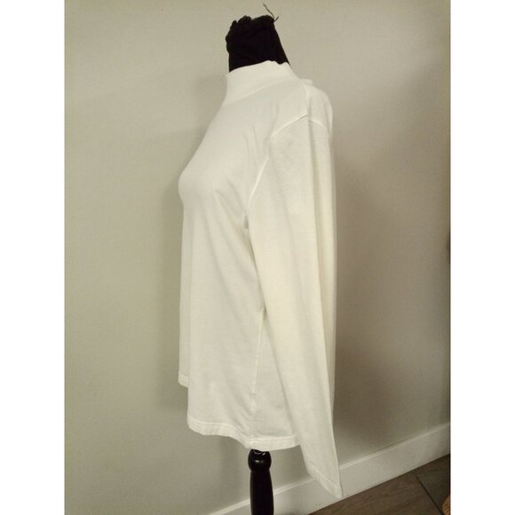 Bundle of 3 Off White Turtle Neck Tops Shirts Size L - Picture 4 of 15